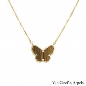 Van Cleef & Arpels Lucky Alhambra Butterfly Pendant